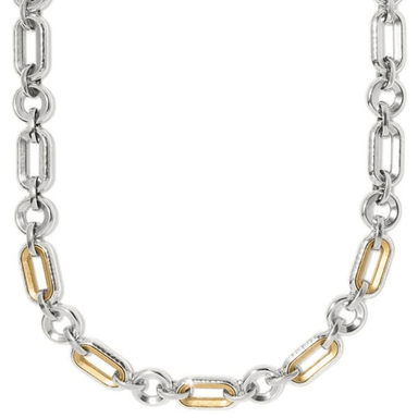 Brighton Medici Link Two Tone Necklace - Brighton