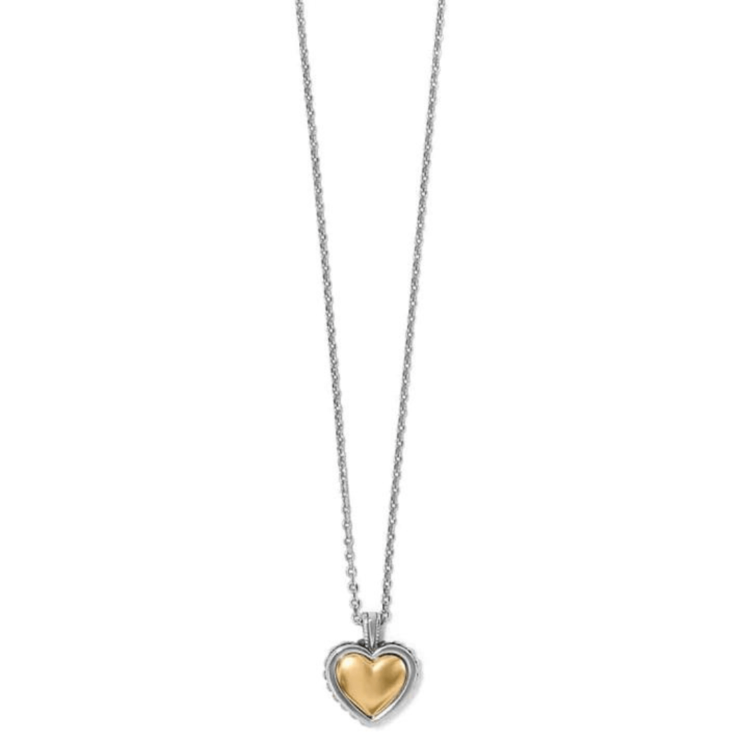 Brighton Pretty Tough Bold Heart Petite Necklace - Brighton