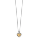Brighton Pretty Tough Bold Heart Petite Necklace - Brighton