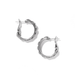 Brighton Pretty Tough Stud Medium Leverback Hoop Earrings - Brighton