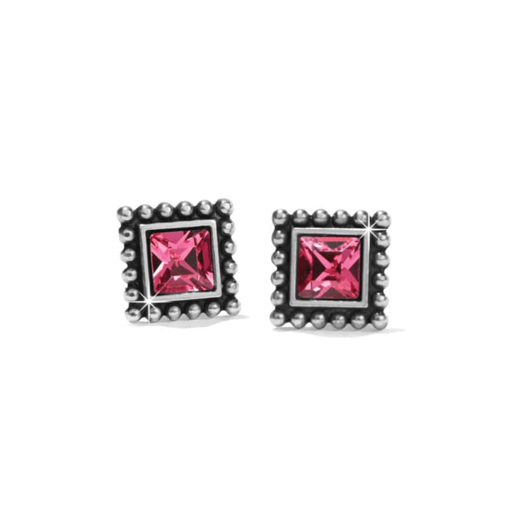 Brighton Sparkle Square Mini Post Earrings - Brighton