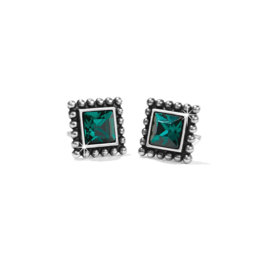Brighton Sparkle Square Mini Post Earrings - Brighton