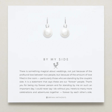 Bryan Anthonys By My Side Pearl Drop Earrings - Bryan Anthonys