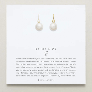 Bryan Anthonys By My Side Pearl Drop Earrings - Bryan Anthonys