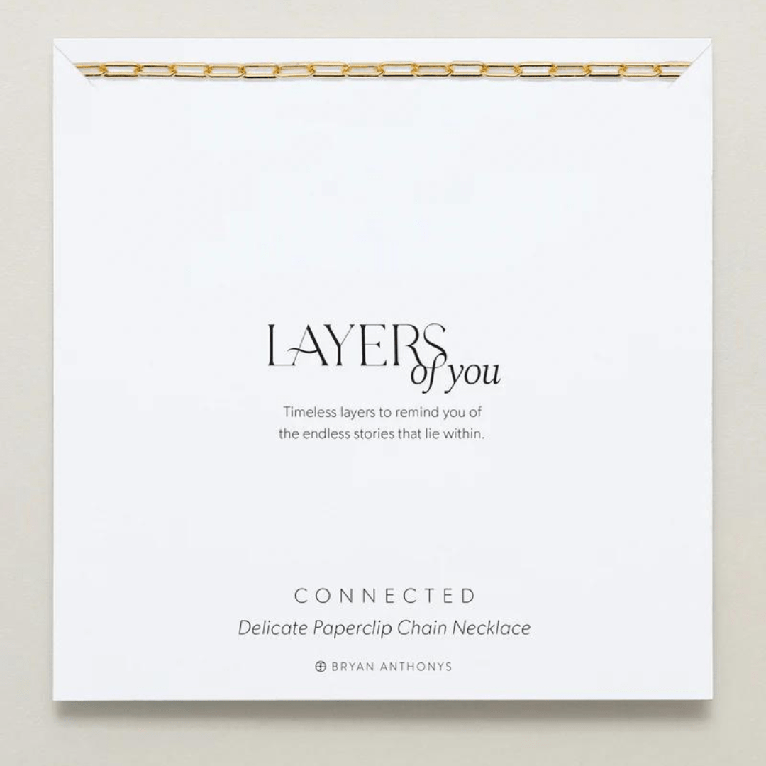 Bryan Anthonys Delicate Paperclip Chain Necklace - Bryan Anthonys