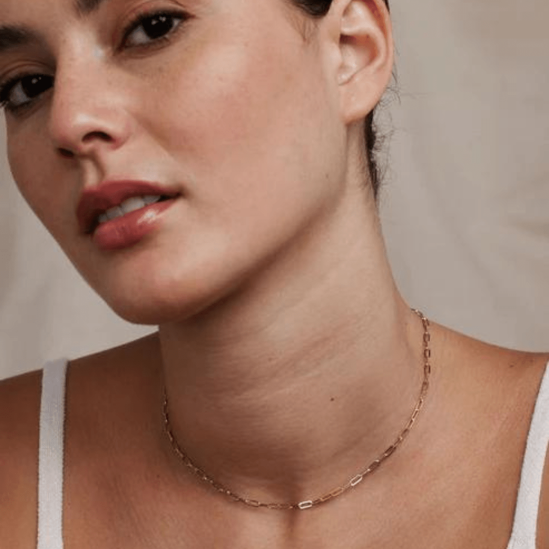 Bryan Anthonys Delicate Paperclip Chain Necklace - Bryan Anthonys