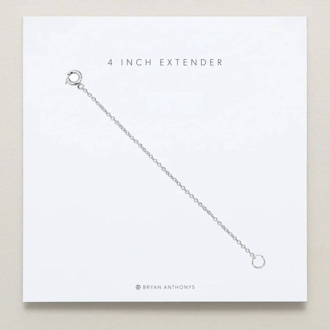 Bryan Anthonys Silver Necklace Extender - 4" - Bryan Anthonys