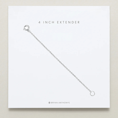 Bryan Anthonys Silver Necklace Extender - 4" - Bryan Anthonys
