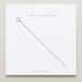 Bryan Anthonys Silver Necklace Extender - 4" - Bryan Anthonys