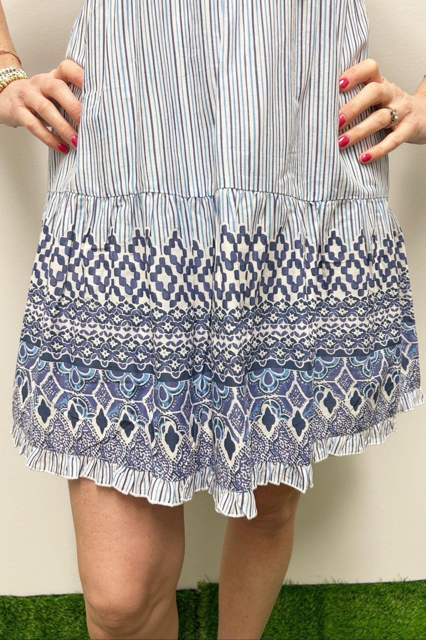 Cabana Life Seaside Sleeveless Tiered Dress - Cabana Life