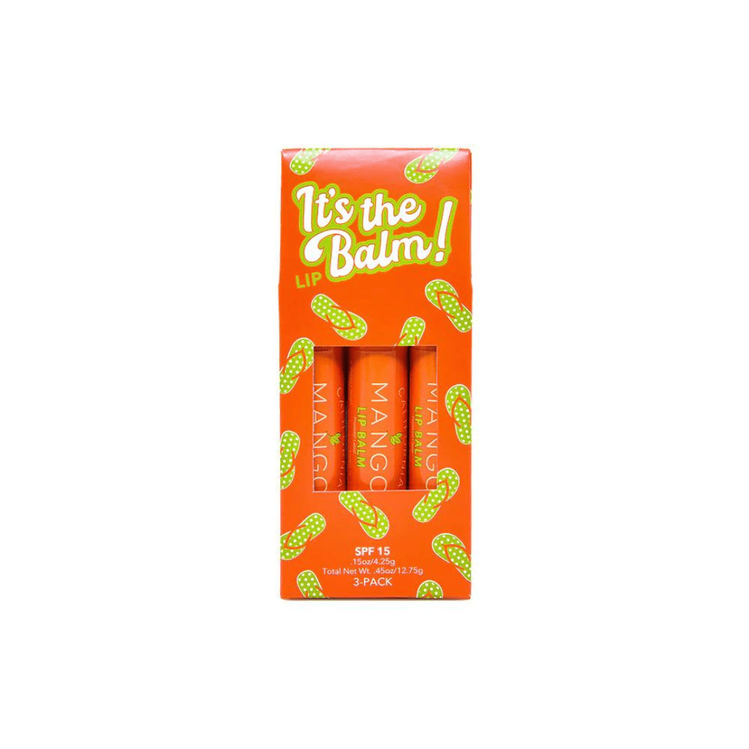 California Mango 3pc Pack - Lip Balm - SPF 15 - California Mango