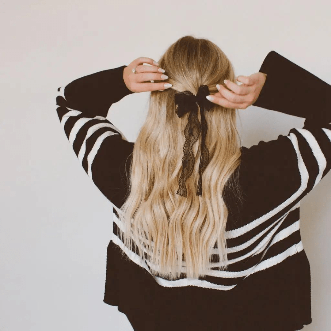 Callie Lace Bow Clip - Shop ANDi