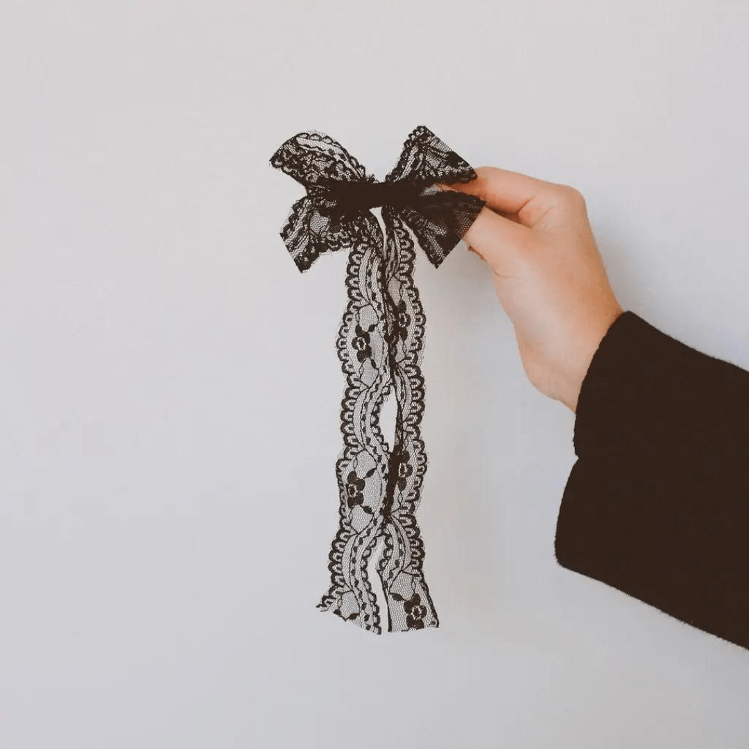 Callie Lace Bow Clip - Shop ANDi