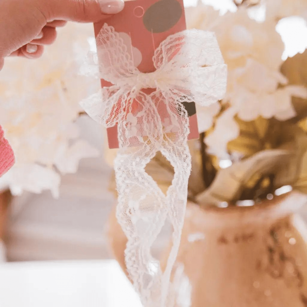 Callie Lace Bow Clip - Shop ANDi