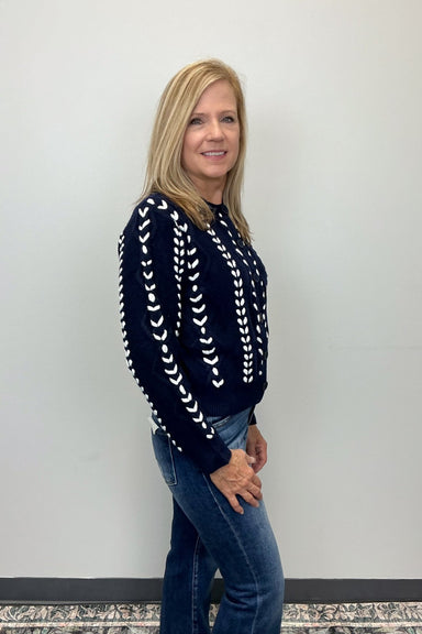 Camellia Tori Ribbon Cardigan - Camellia