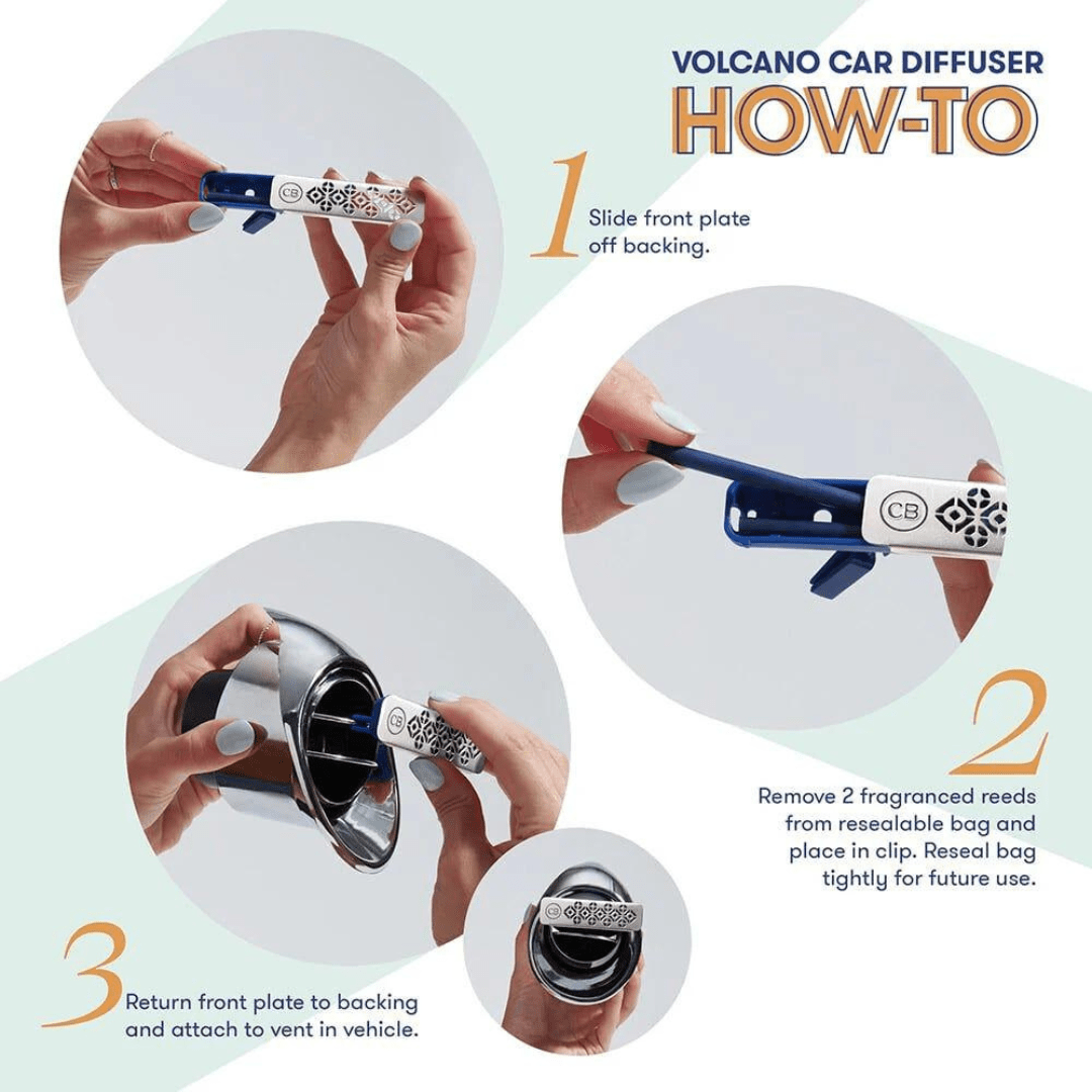Capri Blue Car Diffuser Refill - Volcano - Capri Blue
