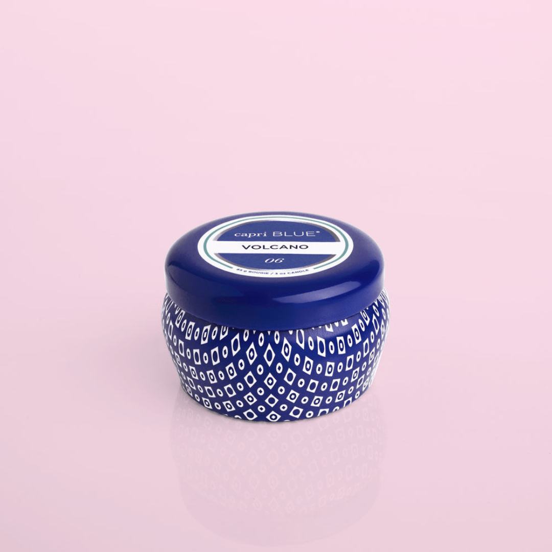 Capri Blue Mini Blue Tin Candle - Volcano - Capri Blue