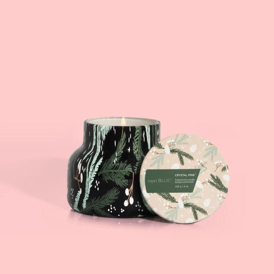 Capri Blue Pattern Play Petite Jar - Crystal Pine - Capri Blue