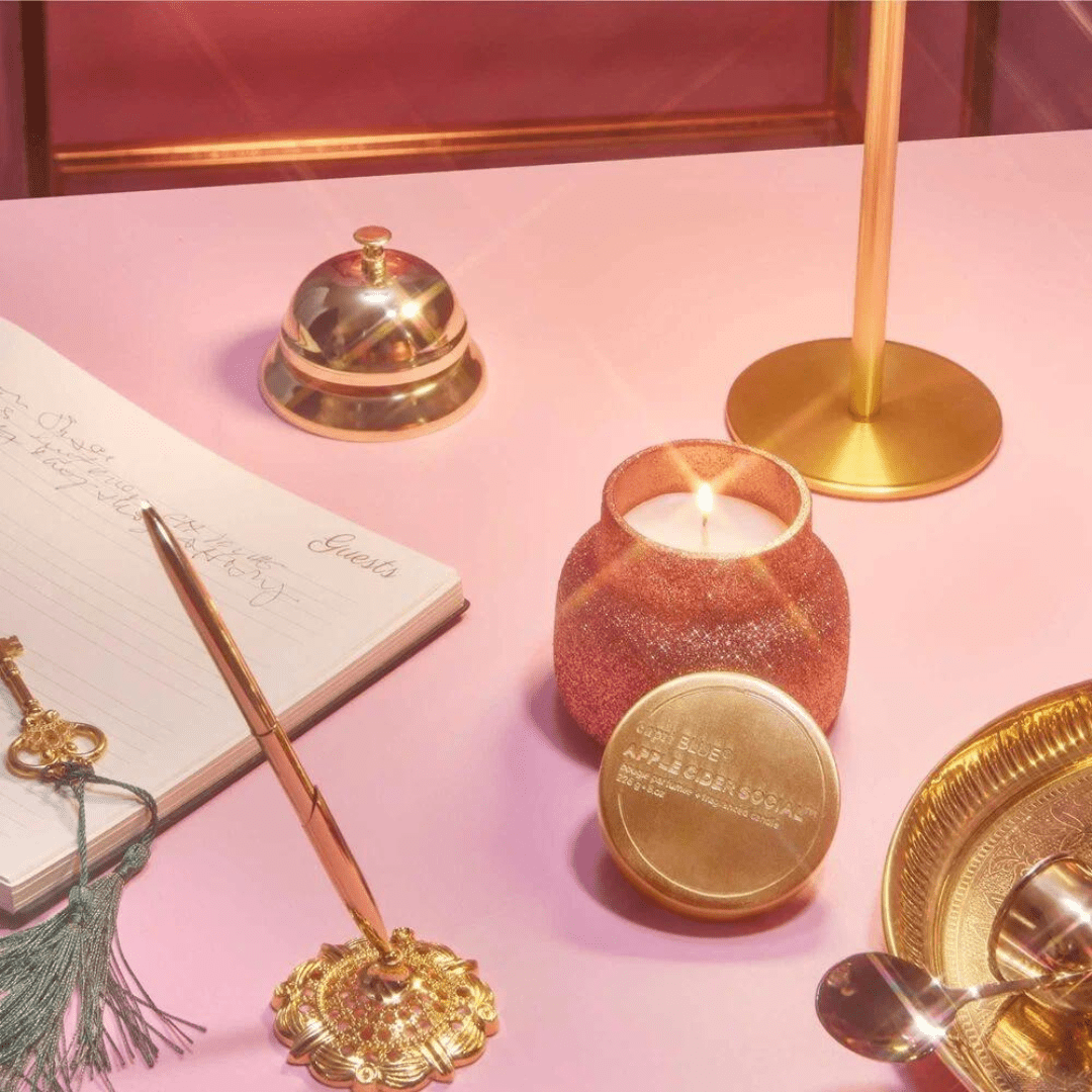 Capri Blue Petite Glam Jar - Apple Cider Social - Capri Blue