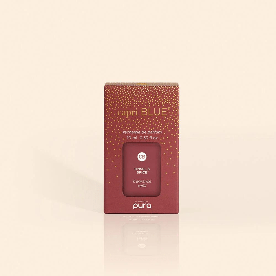 Capri Blue Pura Diffuser Refill - Tinsel & Spice - Capri Blue