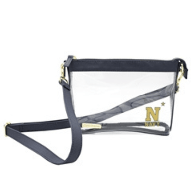 Capri Designs Small Clear Crossbody - USNA - Capri Designs