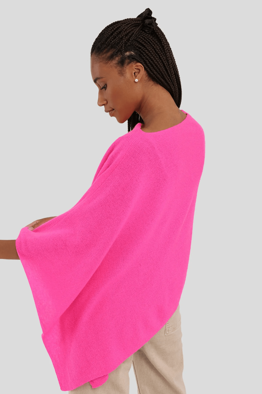 Cashmere Dress Topper - Tickled Pink - Alashan Cashmere Co.
