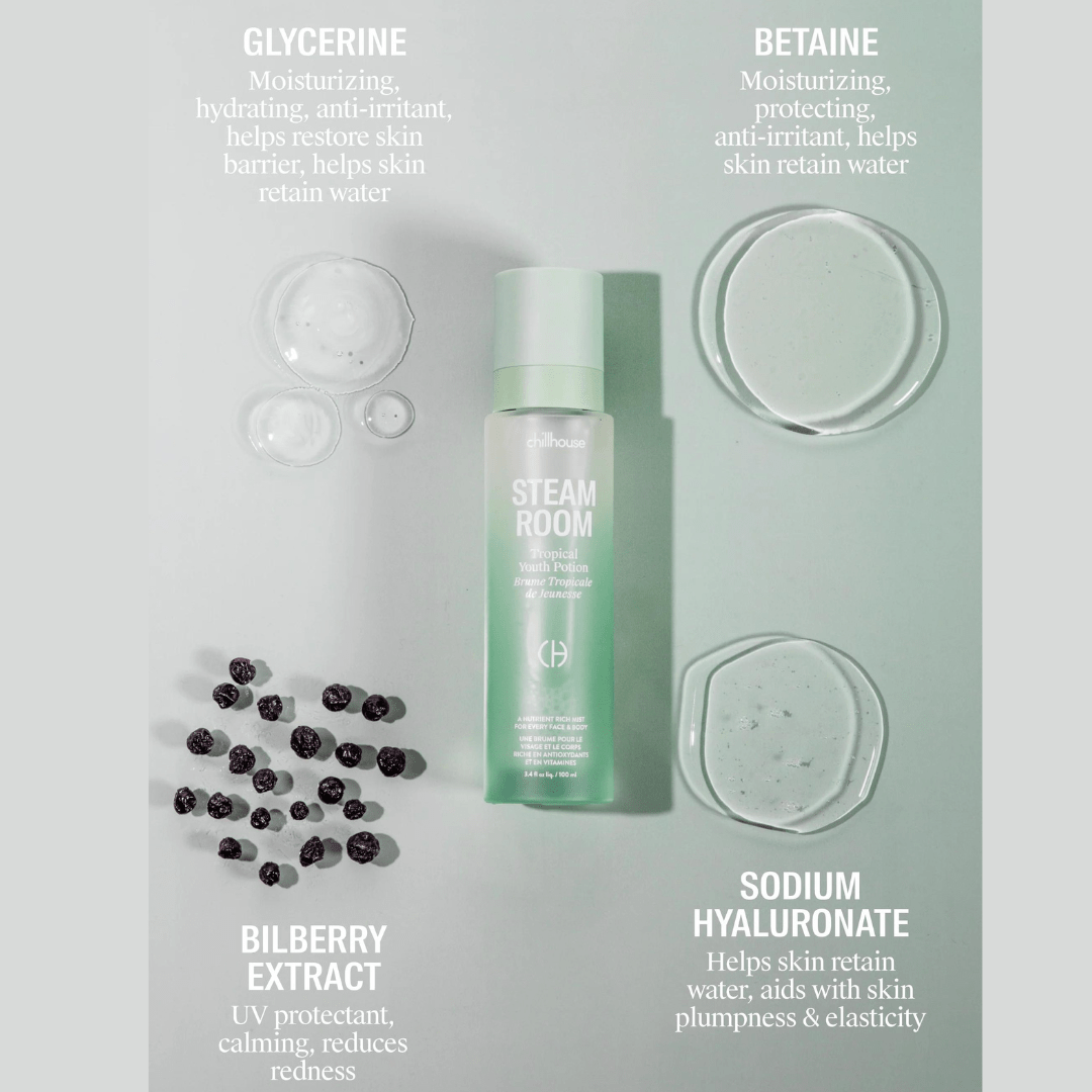 Chillhouse Steam Room Facial Mist - Chillhouse