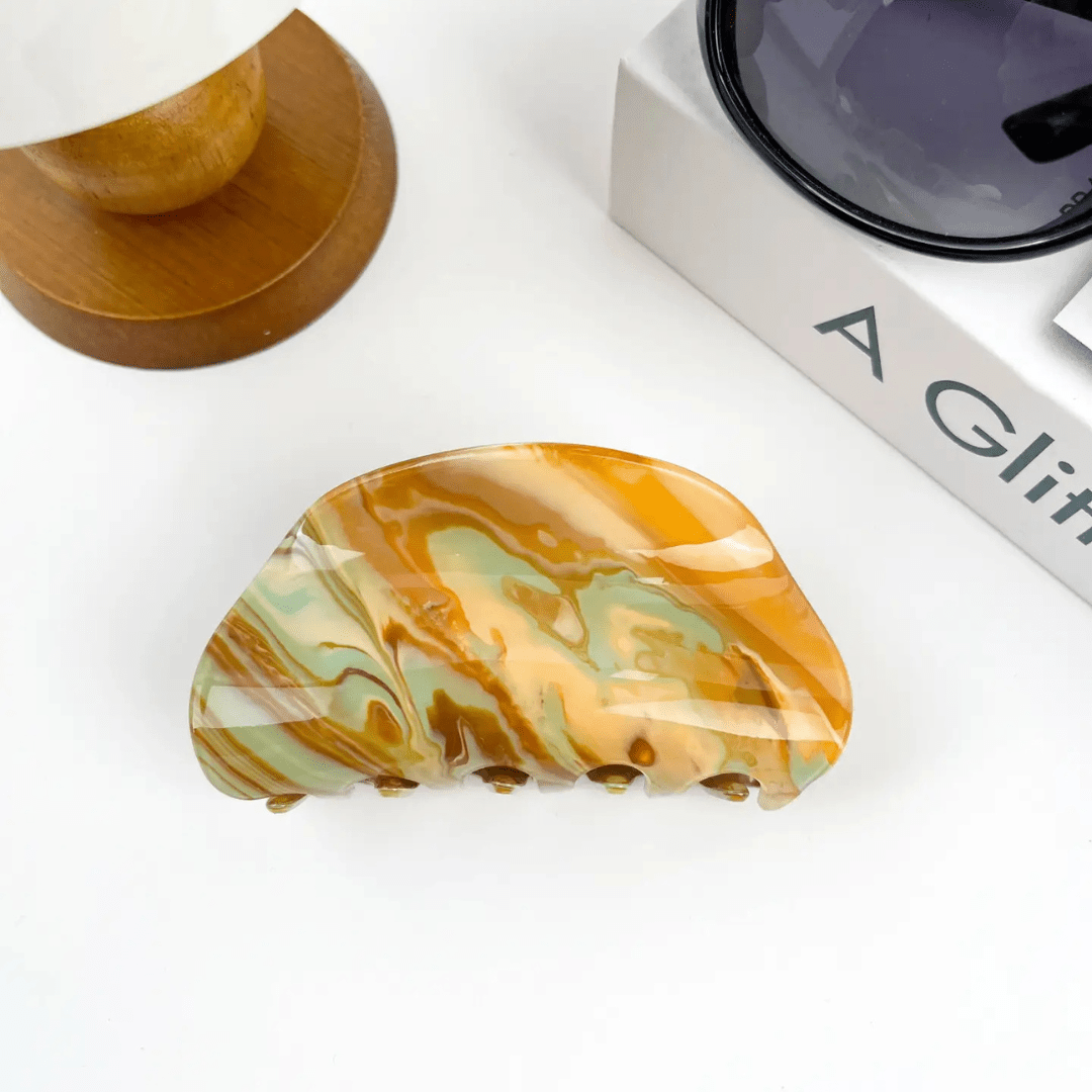 Colorful Semicircle Hair Clip - SoapElenGlen