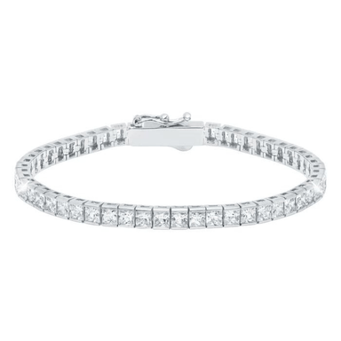 Crislu Classic Medium Princess Tennis Bracelet - Crislu
