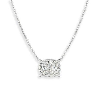Crislu Cushion Cut Pendant Necklace - Crislu