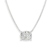 Crislu Cushion Cut Pendant Necklace - Crislu