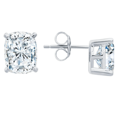 Crislu Cushion Cut Stud Earrings - Crislu