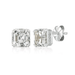 Crislu Royal Asscher Cut Stud Earrings - Crislu