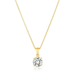 Crislu Royal Brilliant Cut Pendant Necklace - Crislu