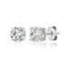 Crislu Solitaire Brilliant Stud Earrings - 2.0 Carats - Crislu