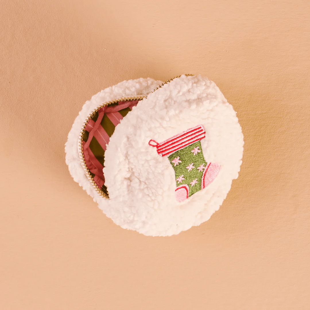 Darling Effect Holiday Stocking - Circle Teddy Pouch - Darling Effect, The