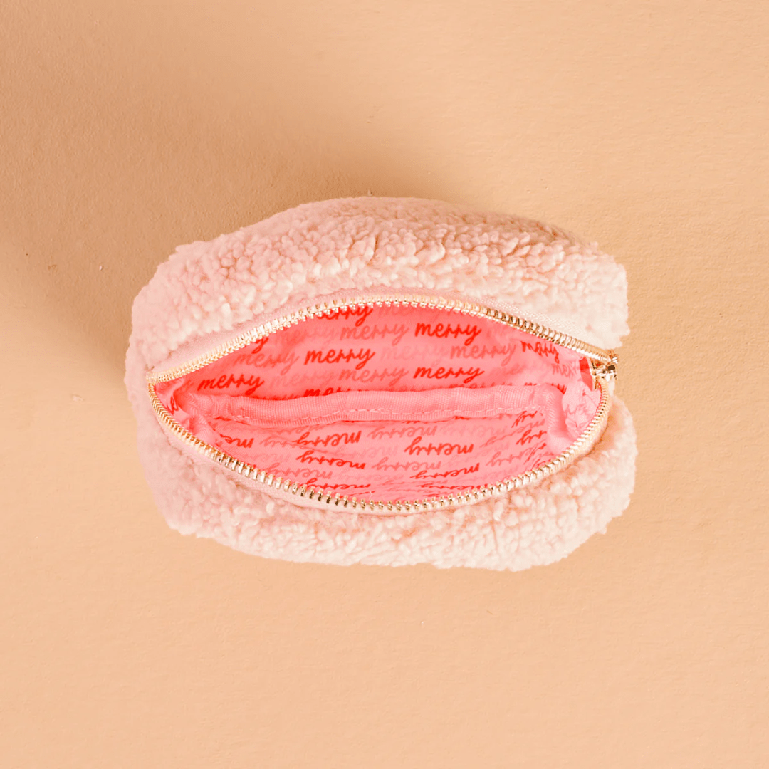 Darling Effect Red Bow - Square Teddy Pouch - Darling Effect, The