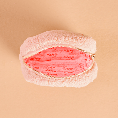 Darling Effect Red Bow - Square Teddy Pouch - Darling Effect, The