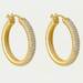Dean Davidson Giselle Pave Hoops - Gold - Dean Davidson