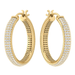 Dean Davidson Giselle Pave Hoops - Gold - Dean Davidson