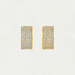 Dean Davidson Petit Pave Thick Huggie Hoops - White Topaz/Gold - Dean Davidson