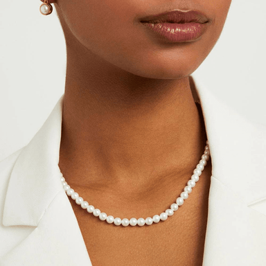 Dean Davidson Signature Pearl Necklace - Pearl/Gold - Dean Davidson