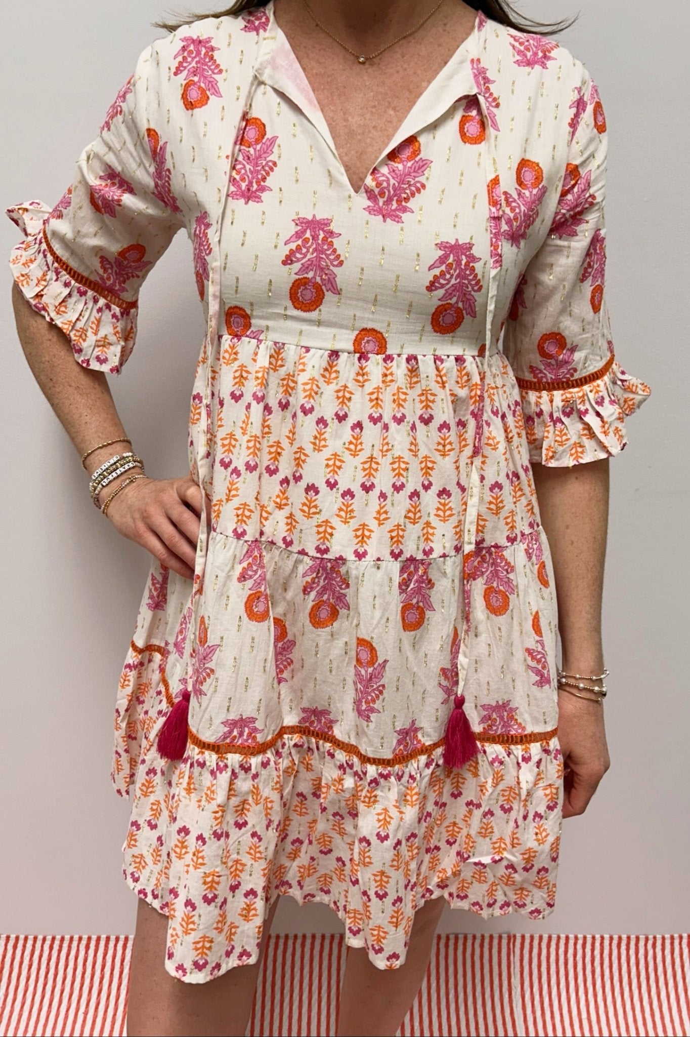 Debbie Katz Brisa Dress - Pink - Debbie Katz