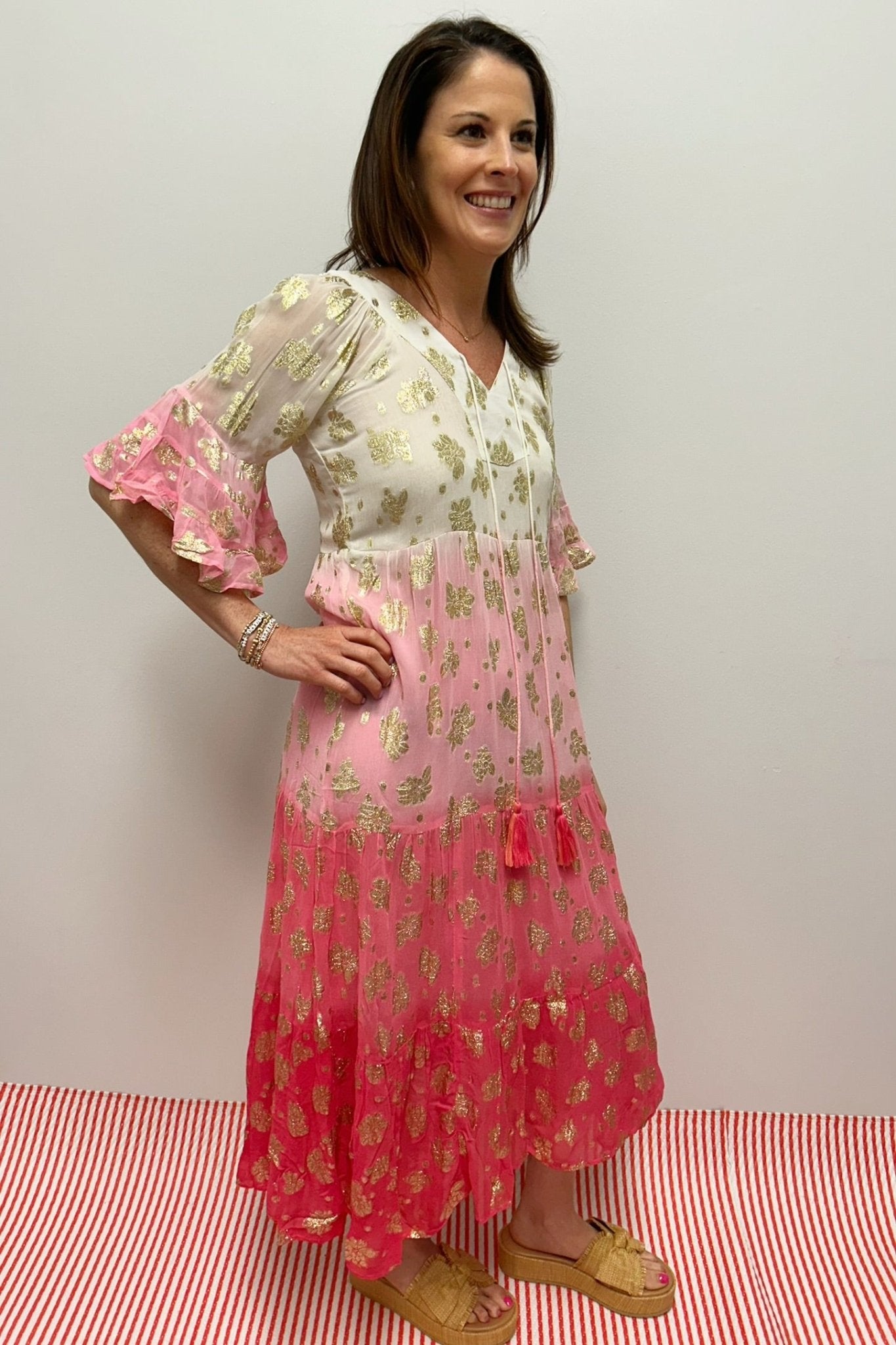 Debbie Katz Danielle Dress - Pink - Debbie Katz