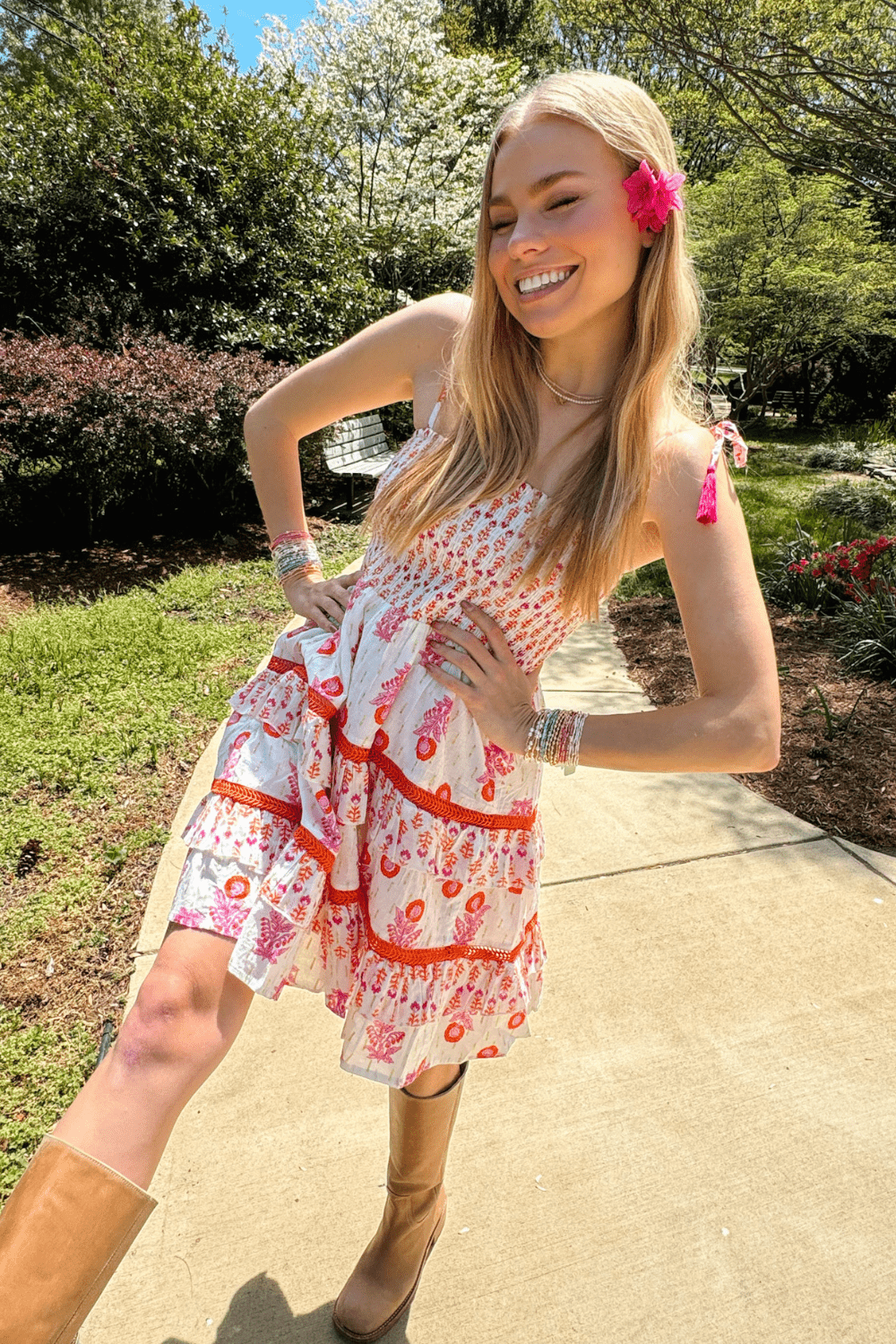 Debbie Katz Musa Dress - Pink - Debbie Katz