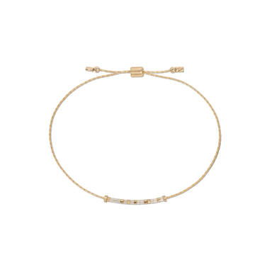 Dot & Dash Morse Code Beaded Bracelet - Bride - Dot & Dash Designs