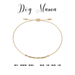 Dot & Dash Morse Code Beaded Bracelet - Dog Mama - Dot & Dash Designs