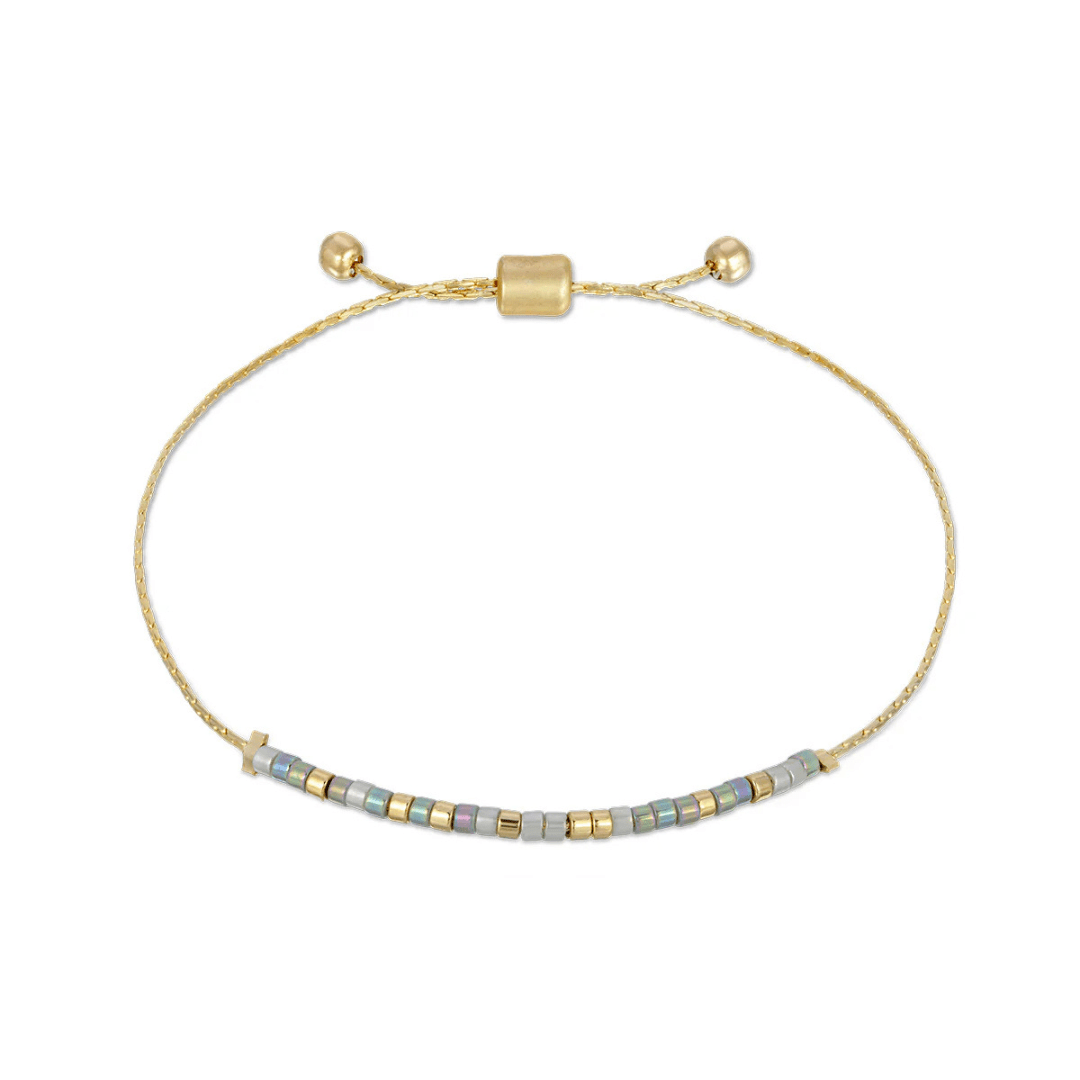 Dot & Dash Morse Code Beaded Bracelet - Dream Big - Dot & Dash Designs