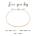 Dot & Dash Morse Code Beaded Bracelet - Love You Big - Dot & Dash Designs