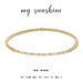 Dot & Dash Morse Code Beaded Bracelet - My Sunshine - Dot & Dash Designs